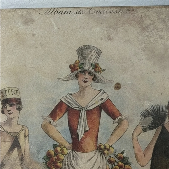 ๐จ๐ฆ Lot of 2 Pairs of Vintage Inspired Wall Art - Picture 5 of 13